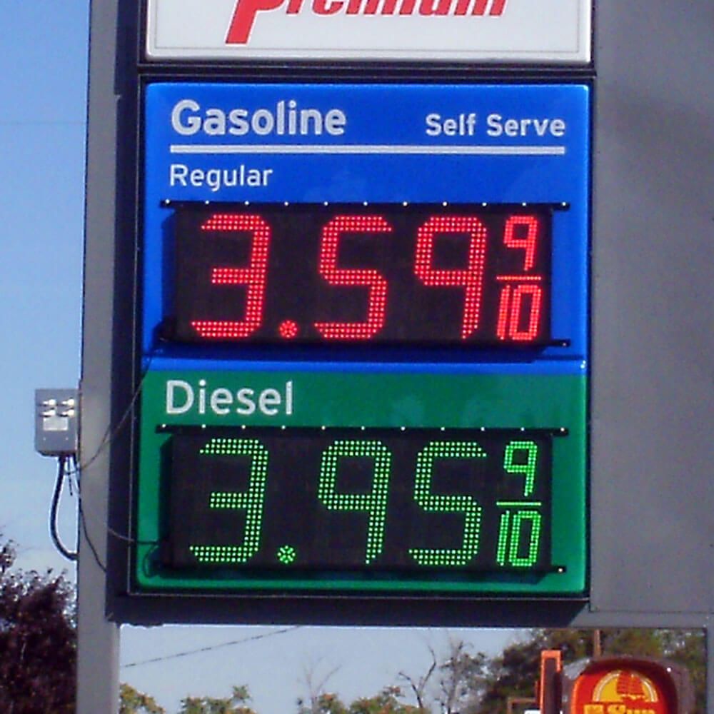 Gas-Trac Retrofit Electronic Gas Price Signs
